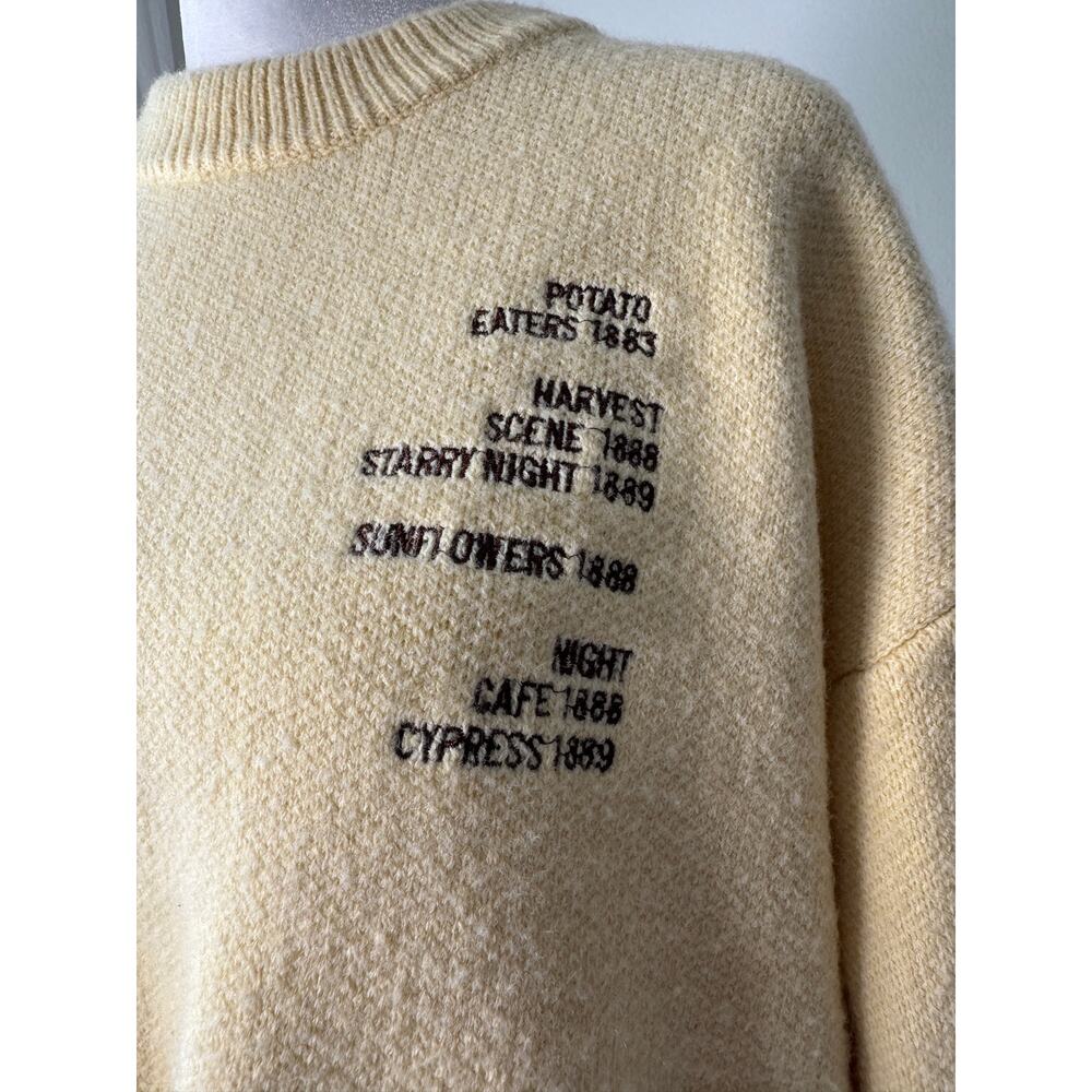 Aelfric Eden Vincent Van Gogh Pullover Unisex Sweater - Picture 4 of 11